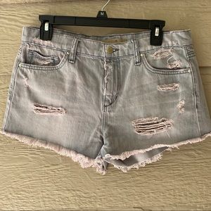 Joe's Jeans Pink Tint Cut Off Short